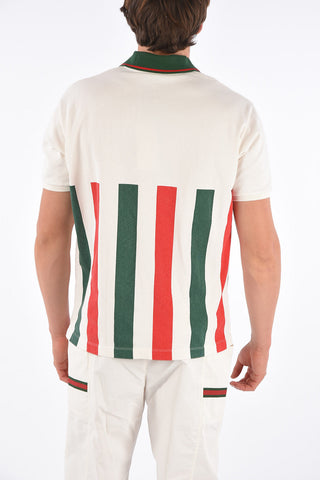 Polo 2 bottoni con ricamo logo