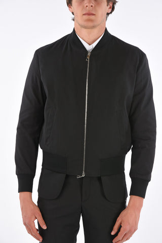 Asymmetric Slim Fit Bomber