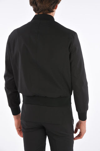 Asymmetric Slim Fit Bomber