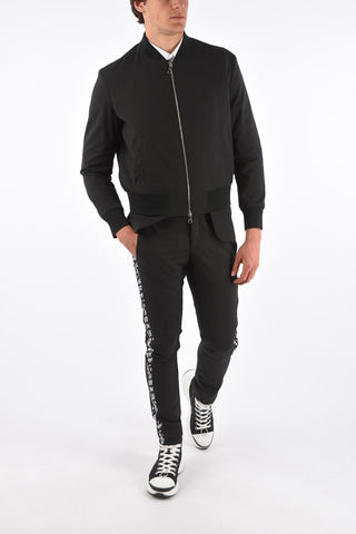 Asymmetric Slim Fit Bomber
