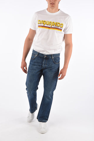 Frayed Hem Slim Fit Stoweshed Jeans
