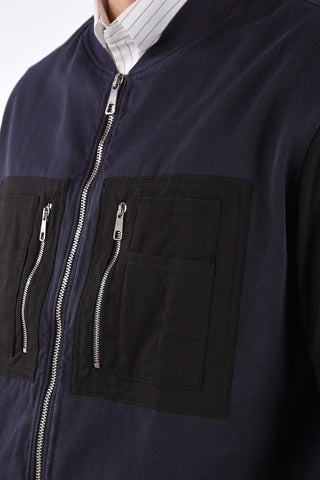Bomber Loose Blouson Fit con Zip