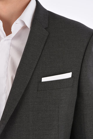 slim fit side vents notch lapel belt loops 2-button suit