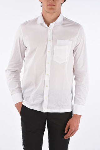 Camicia Loose Fit con Doppio Taschino