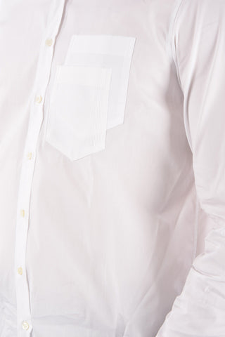 Camicia Loose Fit con Doppio Taschino