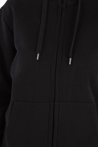 Sweatshirt with Polka Dot Tulle Hood