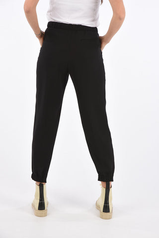 Single Pleat ROMINA Pants with Elastic Waist Band