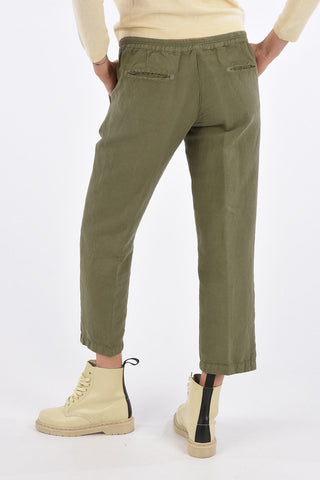 Elastic Waist Band SPARUS Cropped Pants
