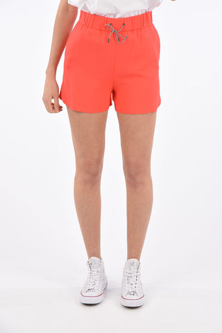 Jetted Pocket Shorts with Drawstring