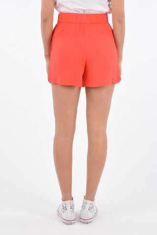 Jetted Pocket Shorts with Drawstring