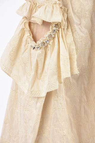 Cut Out Ruffle Skirt