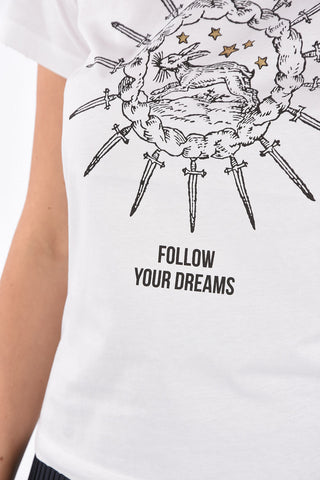 Distressed FOLLOW YOUR DREAMS T-shirt
