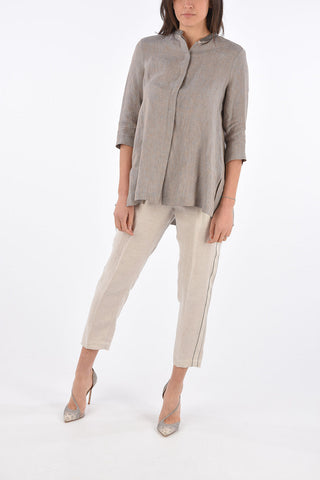 Oversized Hidden Closure Blouse