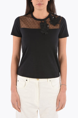 T-shirt with Embroidered Detail