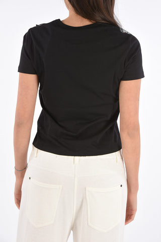 T-shirt with Embroidered Detail