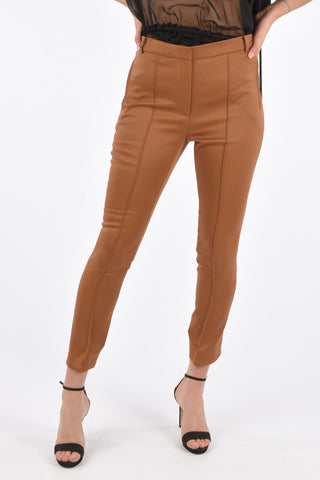 Single Pleat Pants with Ankle Buttons