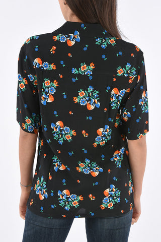 Camicia Stampata a Maniche Corte