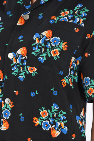 Camicia Stampata a Maniche Corte