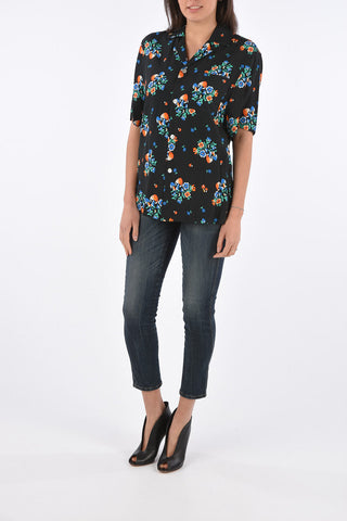 Camicia Stampata a Maniche Corte