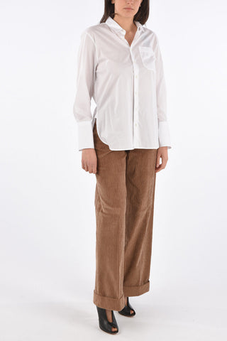 Camicia Men's Loose Regular Fit con Taschino