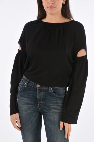 ECOVERO Long Sleeve WENNY Top with Cut Out Details