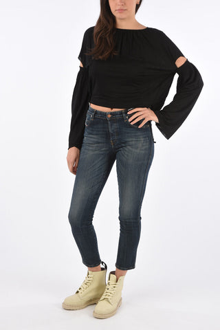ECOVERO Long Sleeve WENNY Top with Cut Out Details