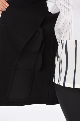 Skinny Fit 3-button coat