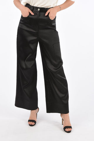 High Waist Wide 5 pocket pants