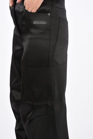 High Waist Wide 5 pocket pants