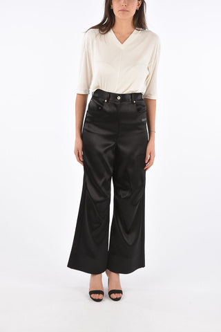 High Waist Wide 5 pocket pants