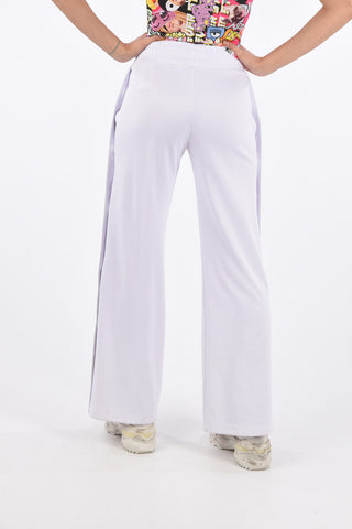Joggers Wide Leg FENDIDRAMA con Banda Laterale Monogram
