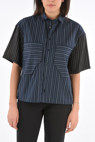Striped Boxy Fit Shirt