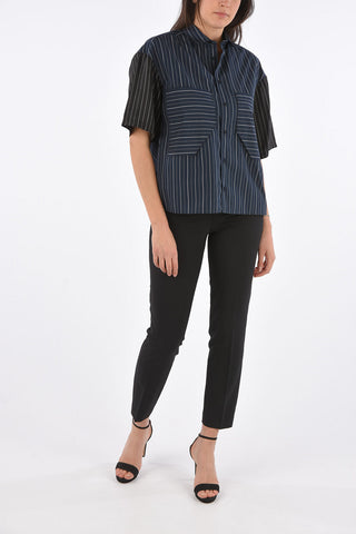 Striped Boxy Fit Shirt
