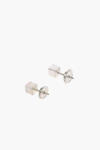 Orecchini  BRANCH CUBE in Argento