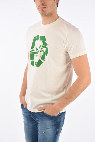 Logo Print T-DIEGOS-N23 Crewneck T-Shirt