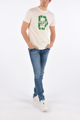 Logo Print T-DIEGOS-N23 Crewneck T-Shirt