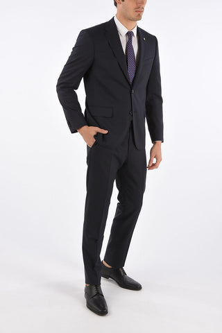 CC COLLECTION side vents notch lapel 2-button RIGHT suit drop 7R