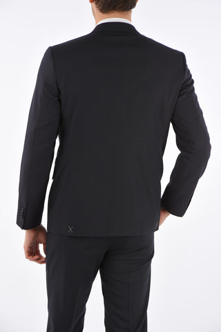 CC COLLECTION side vents notch lapel 2-button RIGHT suit drop 7R