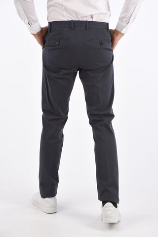 Straight Hem Slim Fit Pants