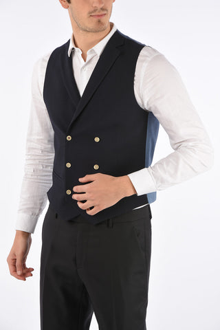 CC COLLECTION Double Breasted Waistcoat