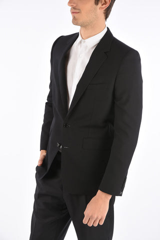 Blazer in Lana Con Revers Classico 