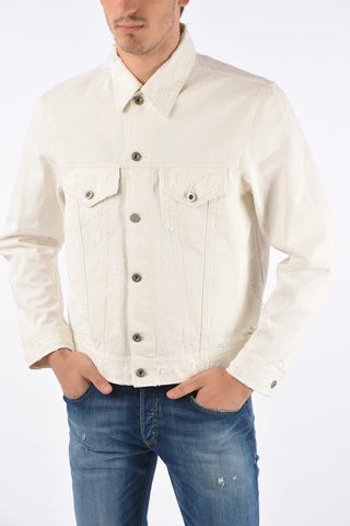 Denim Vintage Effect D-BRAY Jean Jacket