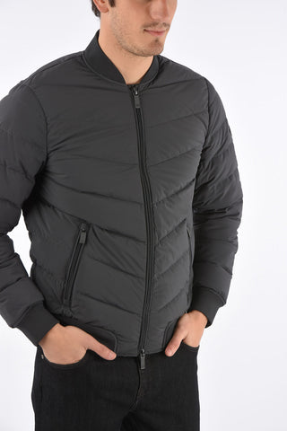 ARMANI JEANS Zip Closure Down Jacket