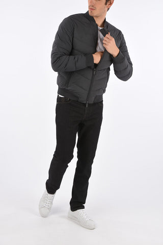 ARMANI JEANS Zip Closure Down Jacket