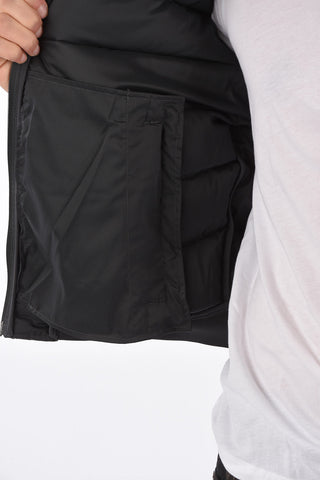 ARMANI JEANS Zip Closure Down Jacket