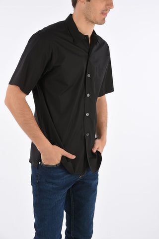 Camicia a Maniche Corte con Stampa Drago