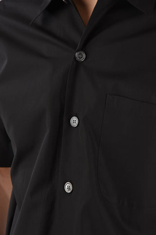 Camicia a Maniche Corte con Stampa Drago