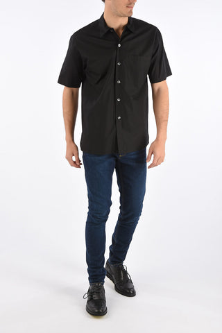 Camicia a Maniche Corte con Stampa Drago