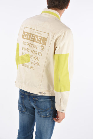 Denim Logo Print NHILL-SP Jean Jacket