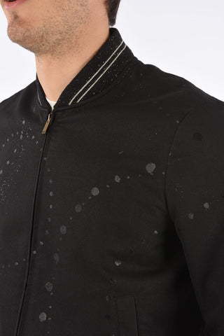 Two Pocket Bomber with Lurex Trimmings